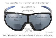 Load image into Gallery viewer, gb-viz-vigo-bifocal-sports-sunglasses-features-and-benefits
